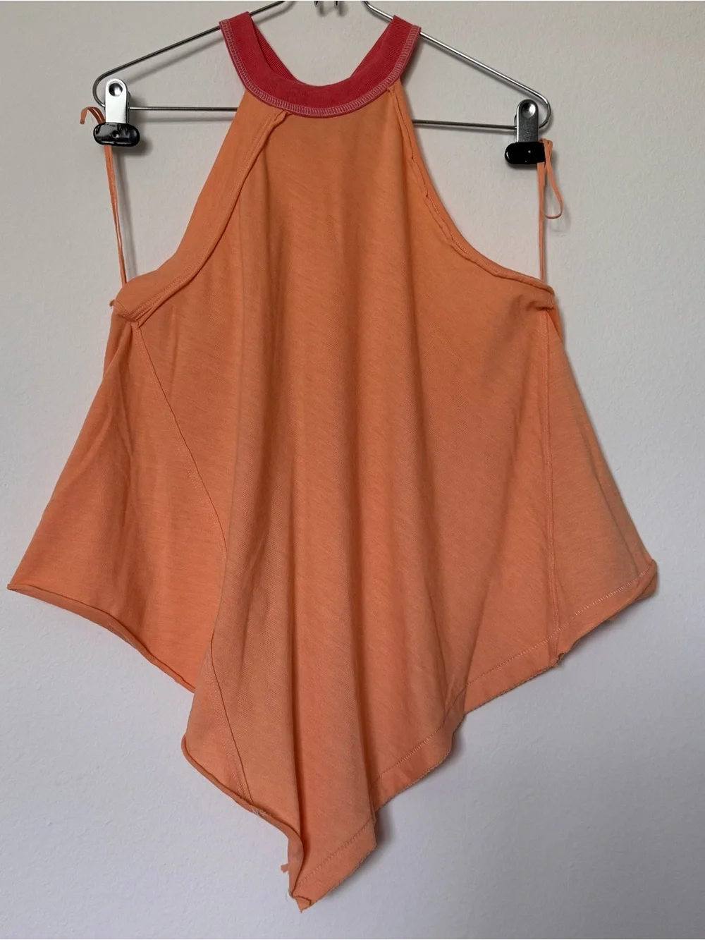Free People We The Free Orange Twin Peaks Tank Top XS - Picture 3 of 9
